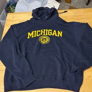 Champion Michigan Navy Hoodie